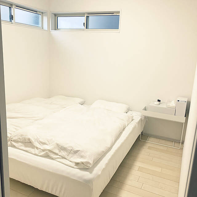 一人暮らしから家族の寝室まで自由に使える♪無印良品の脚付きマットレスがある暮らし