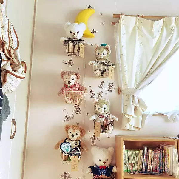 「子どものものから大人のコレクションまで！「ぬいぐるみ」の収納アイデア」の画像
