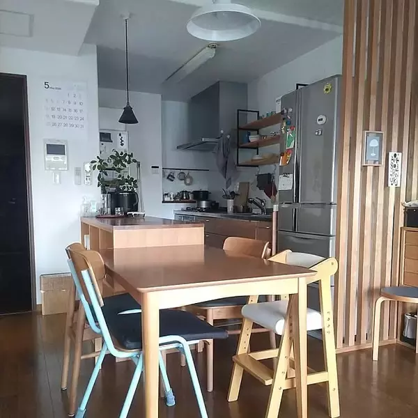 「リノベで叶えた、暮らしと家族の気配を感じる自然体なキッチン」 by sakiさん