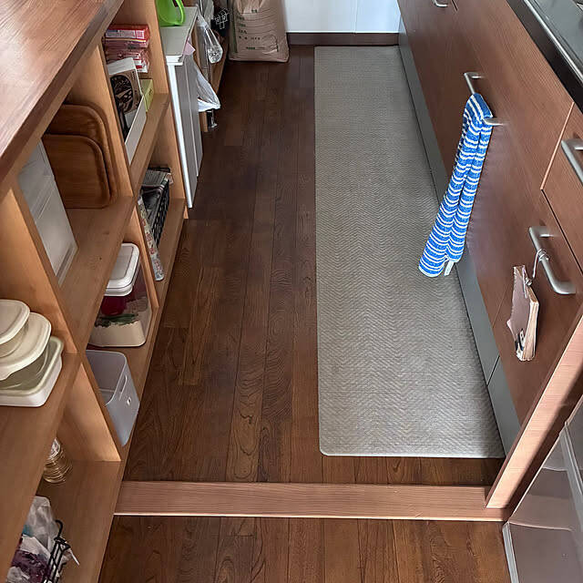 「リノベで叶えた、暮らしと家族の気配を感じる自然体なキッチン」 by sakiさん