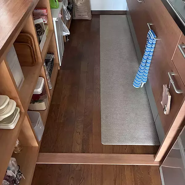 「「リノベで叶えた、暮らしと家族の気配を感じる自然体なキッチン」 by sakiさん」の画像