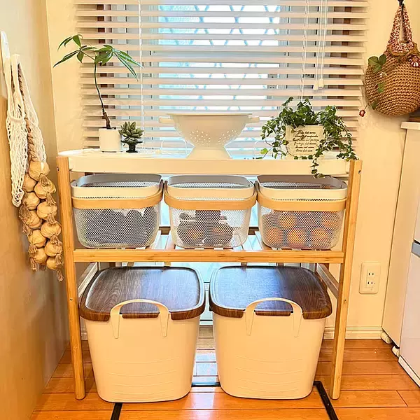 「スタイリッシュに整う！IKEAのキッチン収納アイテム」の画像