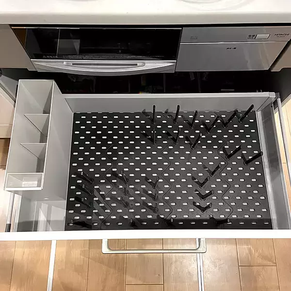 「スタイリッシュに整う！IKEAのキッチン収納アイテム」の画像