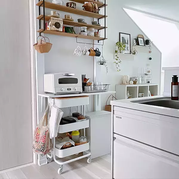 「スタイリッシュに整う！IKEAのキッチン収納アイテム」の画像