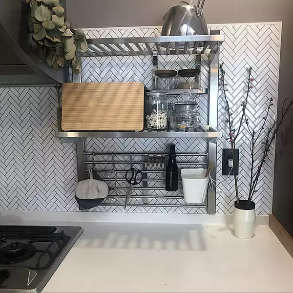 「スタイリッシュに整う！IKEAのキッチン収納アイテム」の画像