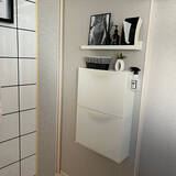 「収納不足の悩みを解決♪洗面所のスペースを有効に使うアイデア」の画像3