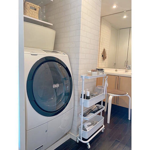 収納不足の悩みを解決♪洗面所のスペースを有効に使うアイデア