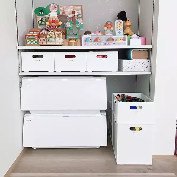 「積んで並べてわが家にぴったり！ニトリ「Nフラッテ」の収納実例6選」の画像