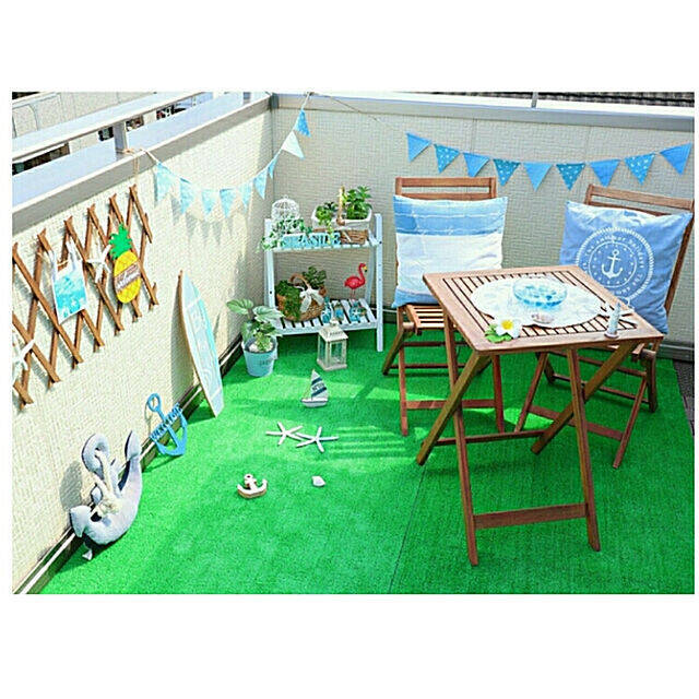 ベランダで、リビングで♪ニトリのアウトドアグッズをお家で楽しもう