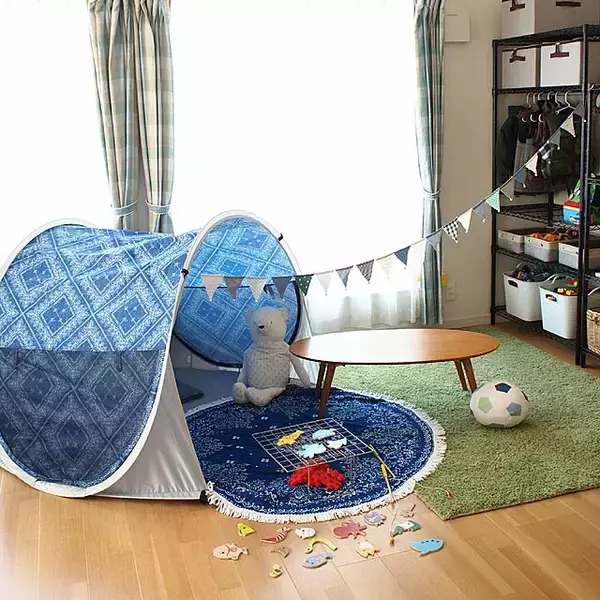 「ベランダで、リビングで♪ニトリのアウトドアグッズをお家で楽しもう」の画像