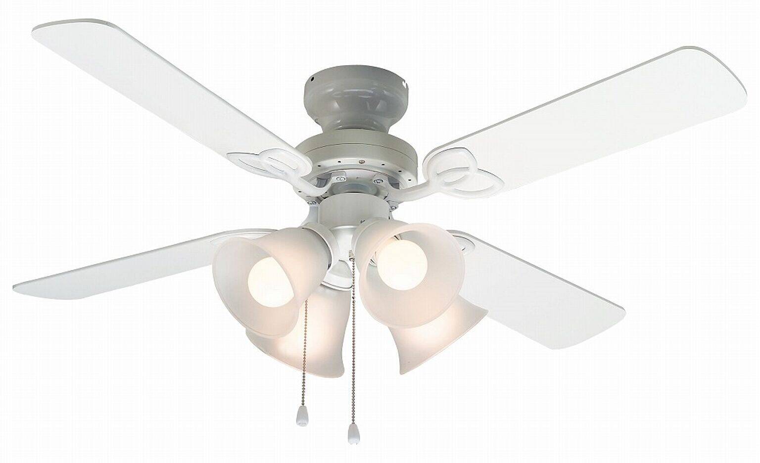 見た目も機能もばっちり♡シーリングファンライトがあるお部屋