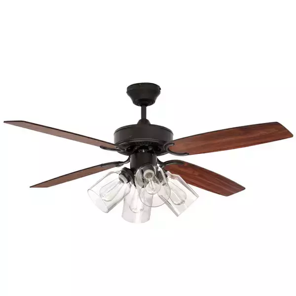 「見た目も機能もばっちり♡シーリングファンライトがあるお部屋」の画像