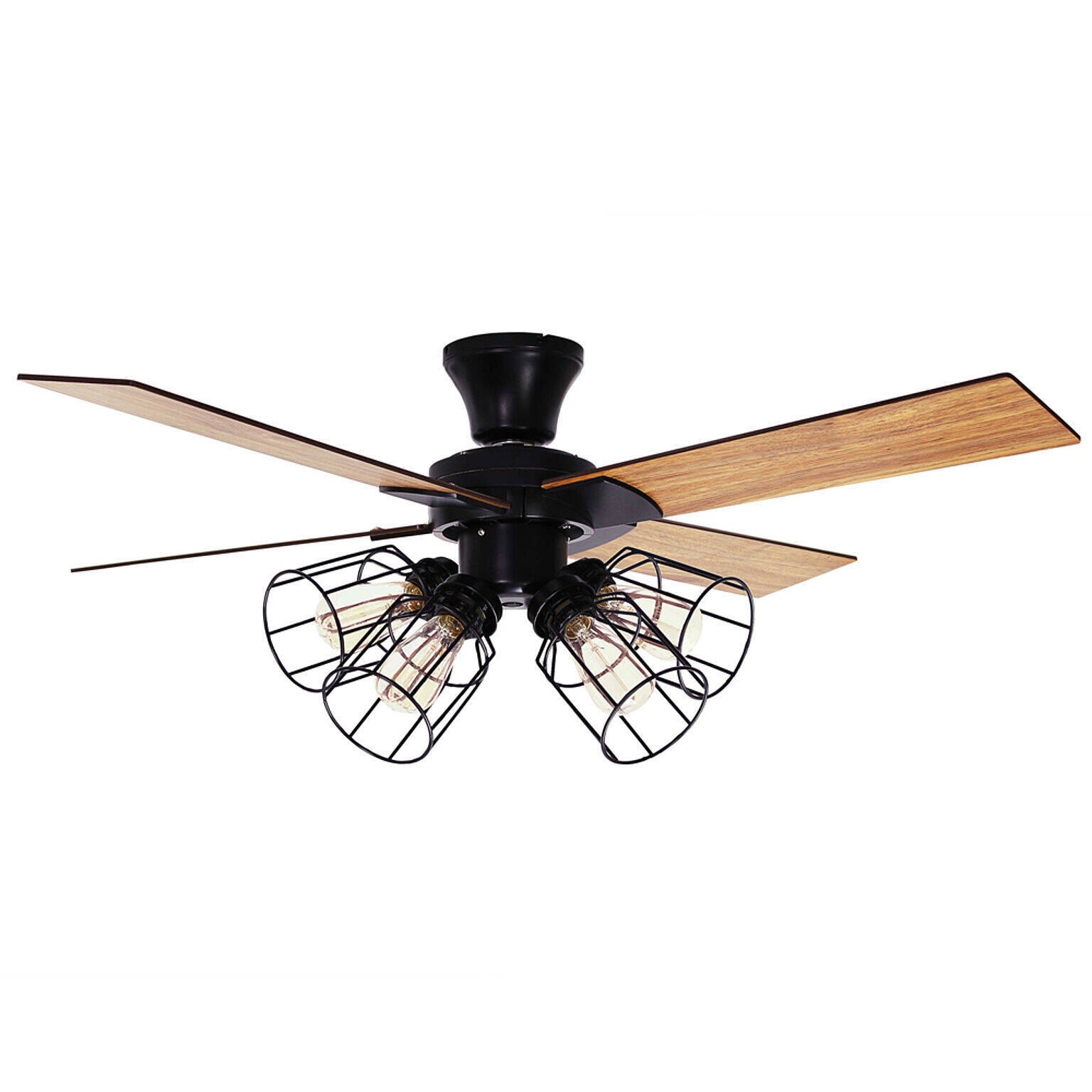 見た目も機能もばっちり♡シーリングファンライトがあるお部屋