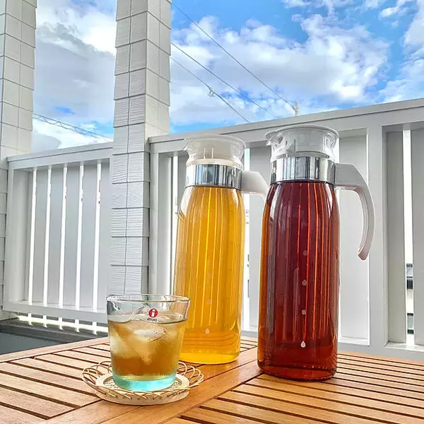 「いつでもおいしく水分補給ができる♪麦茶ポットのある暮らし」の画像
