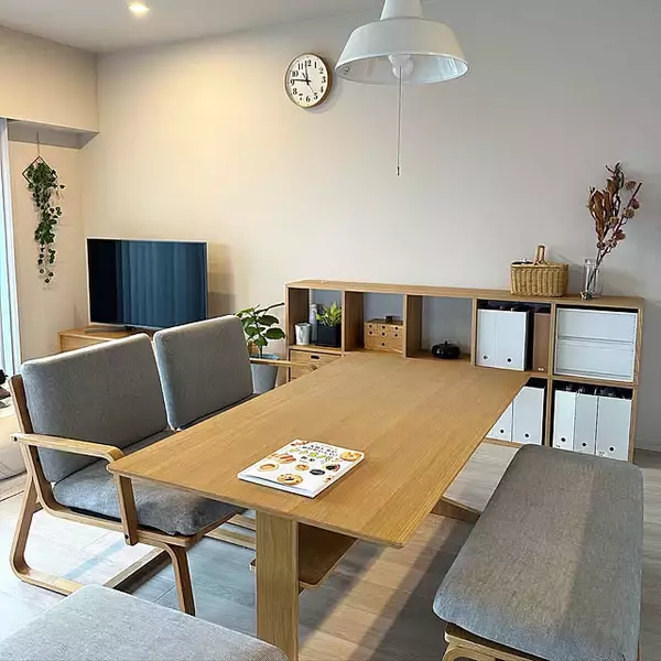 「どんな暮らしにもスッキリ馴染む☆無印良品のリビングでもダイニングでもつかえるシリーズ」の画像