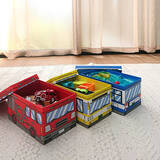 「インテリアのアクセントと収納を両立！ダイソーのペーパーボックスを使った収納アイデア」の画像6