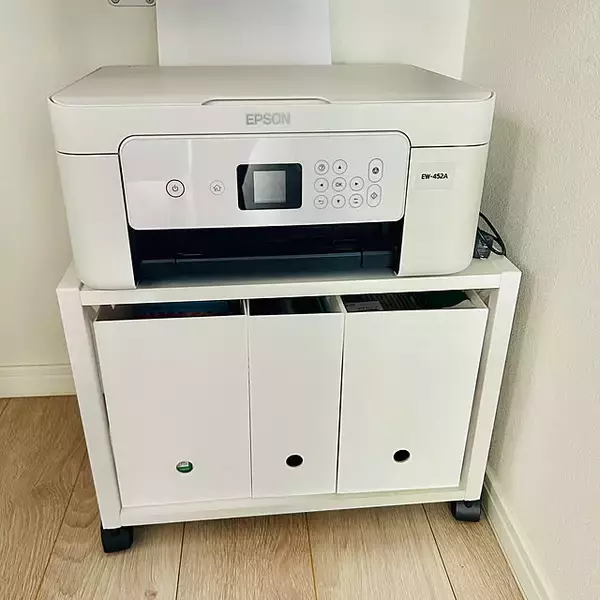 「並べるだけで美収納が叶う！ニトリのファイルボックス活用法」の画像