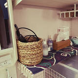 「入れるだけで収納もインテリアも決まってくれる♪ニトリのかごを使った収納実例」の画像5