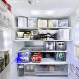 「仕切り＆引き出しで取り出しやすいスペースに♪ニトリのアイテムで冷蔵庫収納を見直し」の画像3