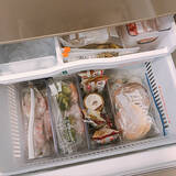 「仕切り＆引き出しで取り出しやすいスペースに♪ニトリのアイテムで冷蔵庫収納を見直し」の画像7