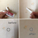 「実際にやってみた！壁にあいた穴を目立たなくする方法とアイデアの実例集」の画像4