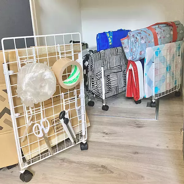 ダンボールのどこ置く問題をスッキリ解決！見た目も整うダンボールの一時置き場のアイディア