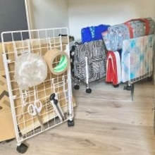 ダンボールのどこ置く問題をスッキリ解決！見た目も整うダンボールの一時置き場のアイディア