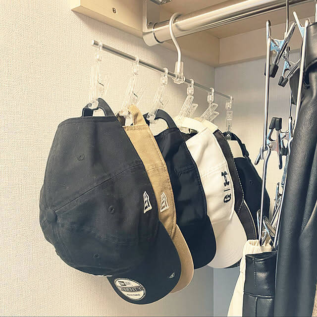 物干しも収納もすっきり整う♪無印良品の洗濯ハンガー
