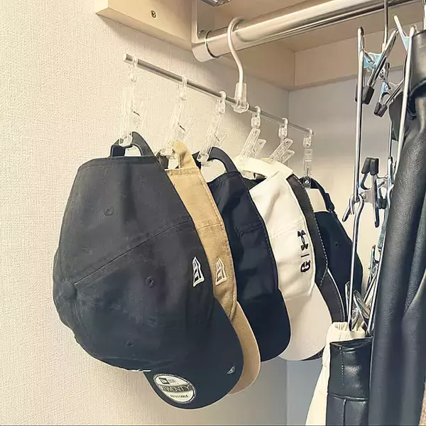 「物干しも収納もすっきり整う♪無印良品の洗濯ハンガー」の画像