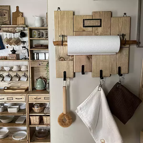 「「使いやすさ」はつくって手に入れる♪キッチンに欲しいDIYアイテム実例」の画像