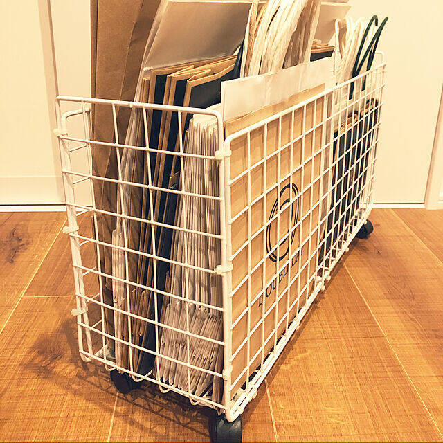 かさばらず出し入れしやすくて、ストレスフリー！紙袋のすっきり収納法
