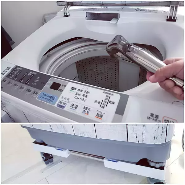 「洗濯機のお手入れはコツをおさえて楽々キレイに♪洗濯機掃除がしやすくなるアイデア6選」の画像