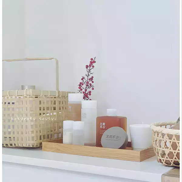 「使い勝手と見た目のよさを両立♪スキンケアアイテムの収納実例」の画像