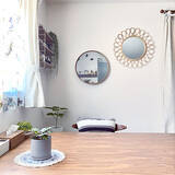 「インテリアとしても輝く☆ラウンドミラーがあるお部屋10選」の画像5