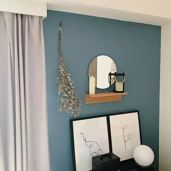 「インテリアとしても輝く☆ラウンドミラーがあるお部屋10選」の画像