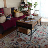 「「一枚でインテリアの色遊びが叶う、大判のマルチカバー」 by fukuさん」の画像8