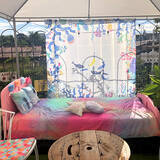 「バスルームだけじゃもったいない！シャワーカーテンの活用アイディア7選」の画像8