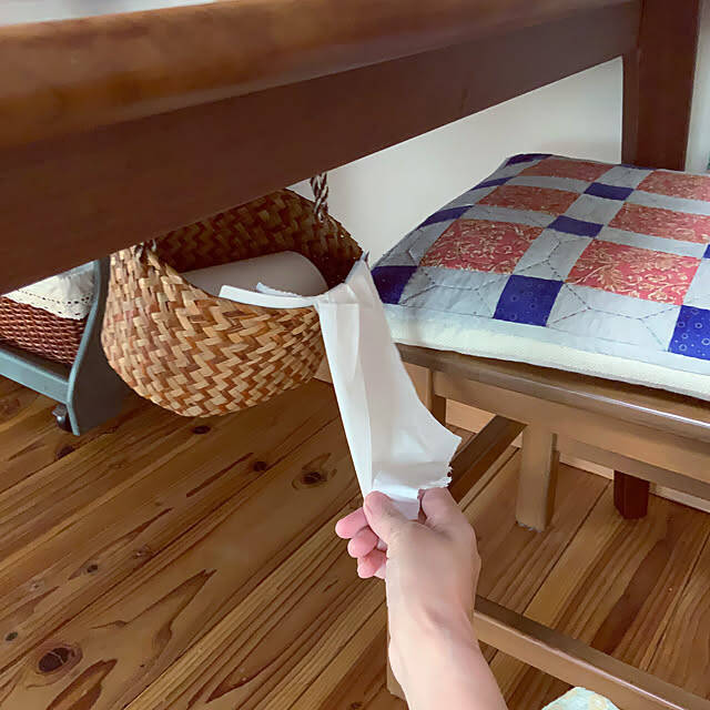 散らからないお部屋をつくる。やさしい雰囲気のかご収納アイデア