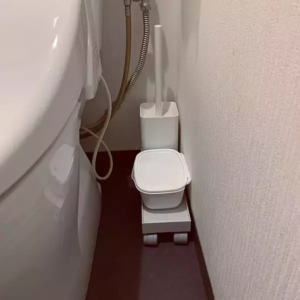 「おうちのトイレに合わせた収納作りをお助け♪トイレ収納に役立つ無印良品のアイテム」の画像
