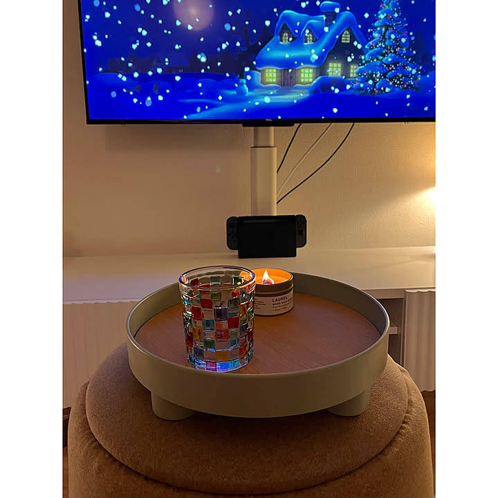 「収納もリラックスもお任せ。万能すぎるIKEAのプーフ」by Ken さん