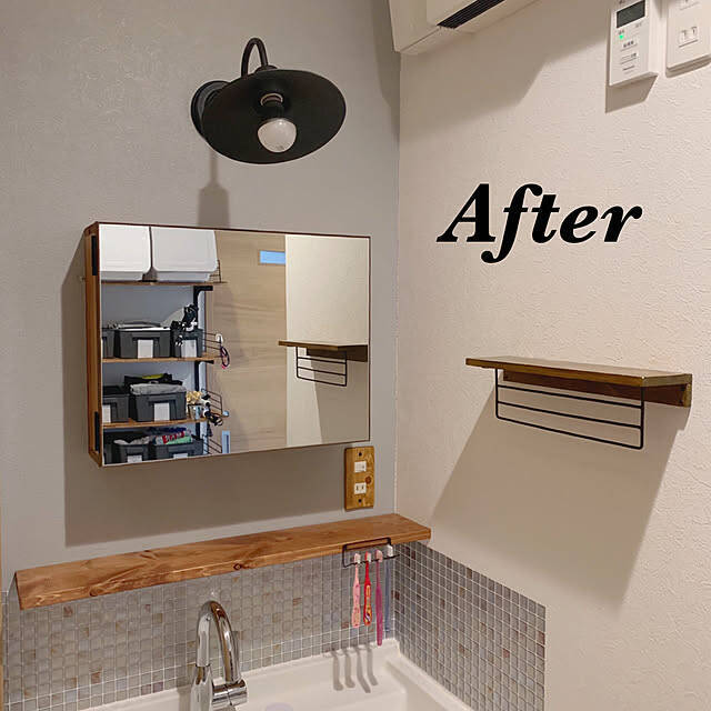 うっとりするような洗面所はアイデアしだい♪DIYで作る見栄え抜群の洗面所10選