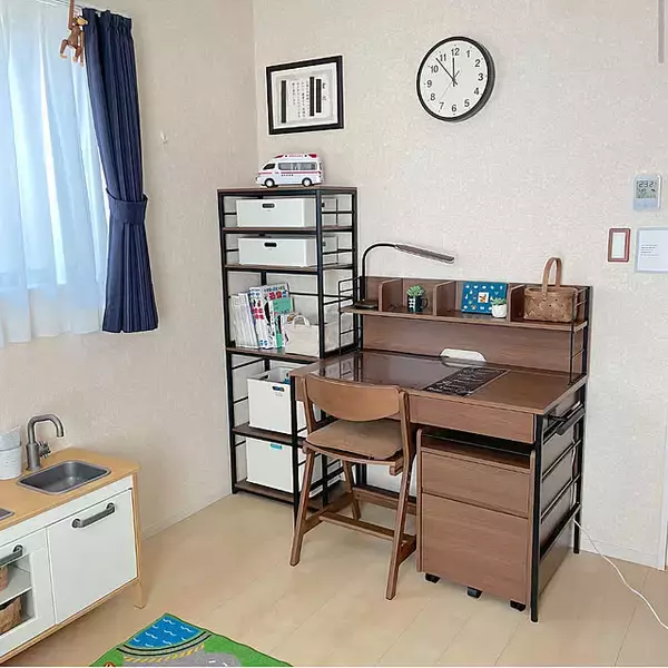 「ベッドからカーテンまでリーズナブルにそろう♪ニトリのアイテムを取り入れた子ども部屋の実例集」の画像