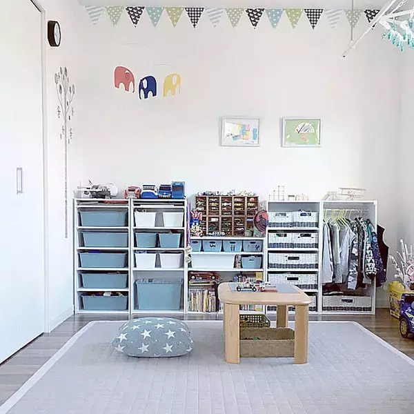 「ベッドからカーテンまでリーズナブルにそろう♪ニトリのアイテムを取り入れた子ども部屋の実例集」の画像