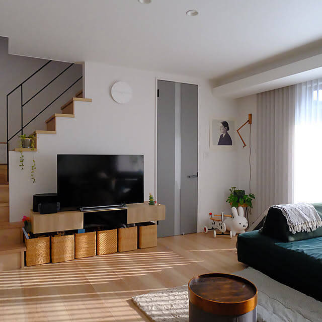 「子どものいる暮らしを、やわらかくすっきり整える収納スタイル」 by masuhome20さん