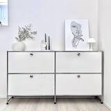 「モジュールを組み合わせて使う！シンプルな機能美を感じるUSMの家具」の画像4