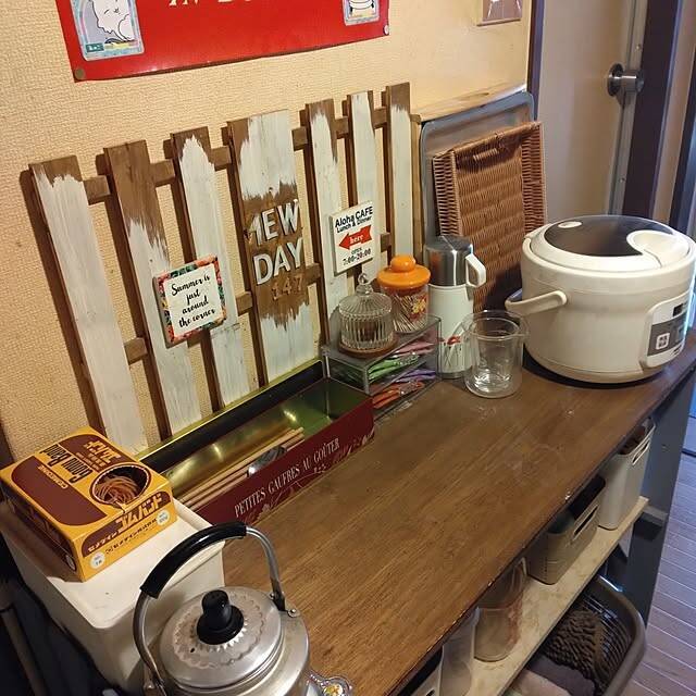 置き方にこだわったらこんなに便利になった！炊飯器のベストな置き場所アイデア集