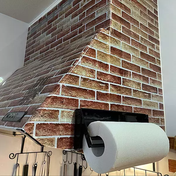 「スムーズに使える！tower片手でカットマグネットキッチンペーパーホルダー」の画像