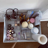 「無印良品のポリプロピレンデスク内整理トレーで収納を整える！ユーザーさんの活用場所をご紹介」の画像6