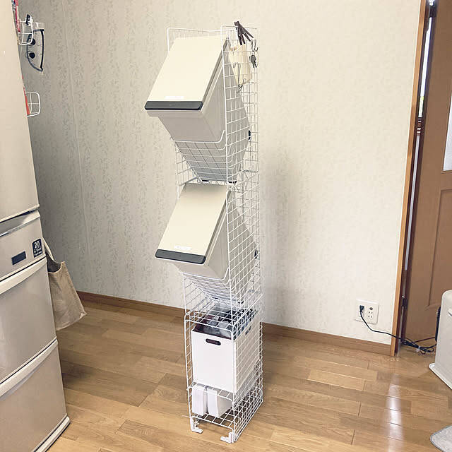 デッドスペースを有効活用！100均で作るワイヤーネットDIYアイデア