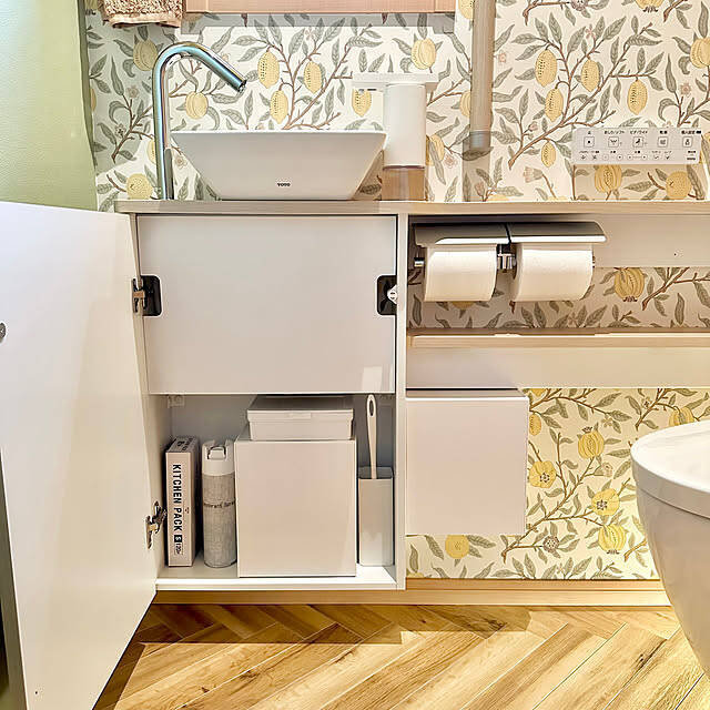 見た目も収納力も両立したい！山崎実業でかなうトイレ収納アイテム7選
